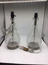 Crackle glass lamps for sale  Jacksonville