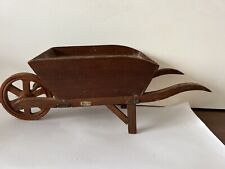 Wooden wheelbarrow planter for sale  Miamisburg