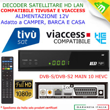 Decoder satellitare legge usato  Italia