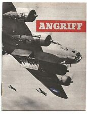 Original WW2 aerial propaganda leaflet Allies-to-Germans; GB-US bombers "Attack", used for sale  CAMBERLEY