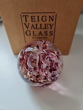Glass paperweight for sale  ALTON