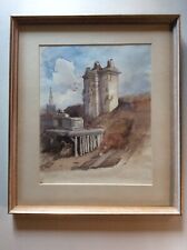 Framed antique watercolour for sale  HALESWORTH