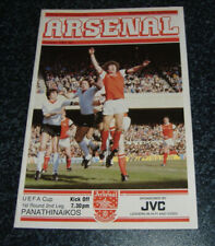 Arsenal panathinaikos 1981 for sale  UK
