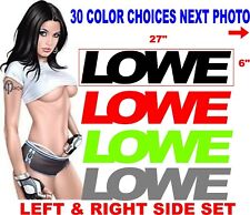 Lowe boat decals for sale  Marco Island