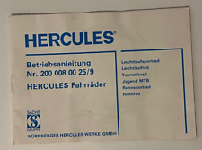 Sachs hercules betriebsanleitu gebraucht kaufen  Böchingen, Knöringen, Siebeldingen