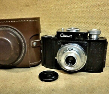 Cámara de película 35 mm probada Smena T 22 4,5/40 rara cámara vintage lomografía antigua segunda mano  Embacar hacia Argentina