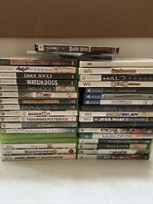 38 Video Games Lot Xbox 360 Wii PS4 Dark Souls Halo Skate Star Wars UNTESTED, used for sale  Shipping to South Africa