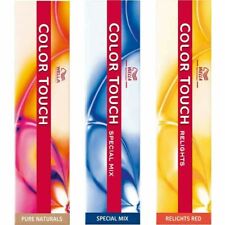 Wella Colour Touch and Colour Touch Plus 60ml Hair Dye Tint FULL RANGE FREE for sale  Shipping to South Africa