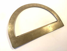 Large brass protractor for sale  HOPE VALLEY