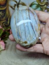 Pretty Moonstone Crystal Palm stone 8cm 207g Reiki Healing IMPERFECT for sale  Shipping to South Africa