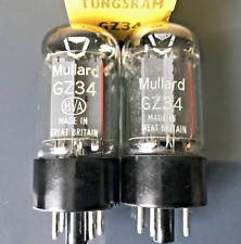 Mullard gz34 valve for sale  HORLEY