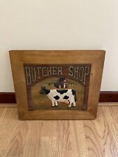 Butcher shop wooden for sale  SWANSEA
