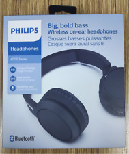 Fones de ouvido supra-auriculares sem fio PHILIPS H4205 com drivers de 32 mm e BASS Boost sob demanda comprar usado  Enviando para Brazil