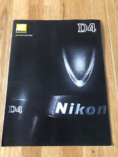 Nikon camera brochure for sale  FORDINGBRIDGE