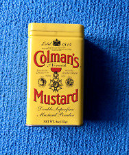 Colmans mustard tin for sale  Shipping to Ireland