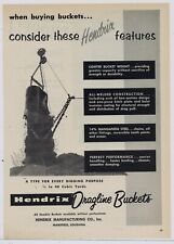 1956 hendrix dragline for sale  Bowling Green