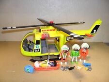 Playmobil rescue helicopter for sale  CHELMSFORD