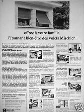 Publicité mischler volets d'occasion  Longueil-Sainte-Marie