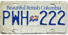 british columbia license plate for sale  Fitchburg