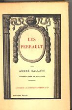 Perrault. andre hallays. d'occasion  Coëx