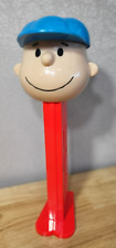 Peanuts Charlie Brown Giant PEZ Candy Roll Dispenser Musical New Battery 2004, used for sale  Shipping to South Africa