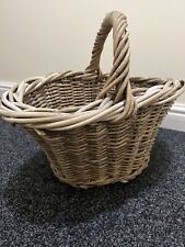 Potato basket wicker for sale  GAINSBOROUGH