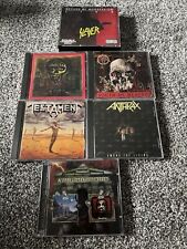 Lote de 6 CDs Thrash Metal Slayer King Diamond Anthrax Testament Decade Seasons South comprar usado  Enviando para Brazil