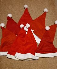 Santa hats 8 for sale  WIRRAL