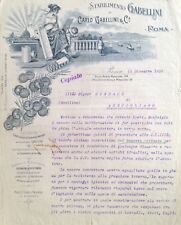 Carta intestata stabilimento usato  Roma