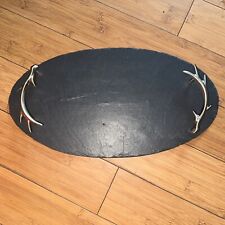 Oval serving slate for sale  Shipping to Ireland