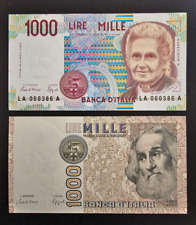 Banconote 1000 lire usato  Italia