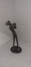 Bronze golfer figurine for sale  BOLTON