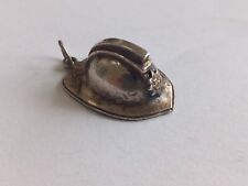 VINTAGE HALLMARKED SILVER LARGE FIREMANS HELMET CHARM 5g for sale  Shipping to South Africa