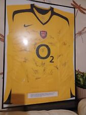 Signed 2005 arsenal for sale  LEICESTER