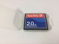 Cartão de memória Sandisk 2GB CompactFlash CF SDCFJ comprar usado  Enviando para Brazil