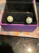 natural pearl earrings for sale  TADLEY