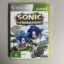 Sonic Generations | Microsoft Xbox 360 Game Sega | AUS PAL | *Postagem Grátis comprar usado  Enviando para Brazil