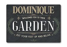 Personalised metal garden for sale  GLASGOW