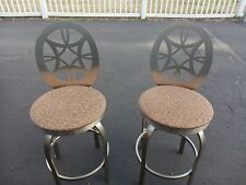 brushed silver counter stools for sale  Munster