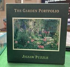 THE GARDEN PORTFOLIO JIGSAW PUZZLE 500 PIECES OLD STONE & ROSES AT HADDON HALL for sale  Shipping to South Africa