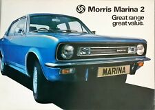 Morris marina brochure for sale  BIGGLESWADE