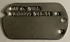 Dog Tag da Segunda Guerra Mundial com nome para Dan O Tull Hawaiian Department Air Corps  comprar usado  Enviando para Brazil