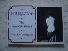 Hollywood Glamour Anos Cartão Postal Livro Bette Davis Crawford Valentino Garbo Gable comprar usado  Enviando para Brazil