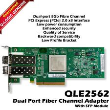Dell Qlogic QLE2562 PCI-E x8 8GB Fibre Channel Dual Port Host Bus Adapter 0MFP5T for sale  Shipping to South Africa