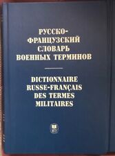 Dictionnaire russe français d'occasion  Montigny-lès-Metz