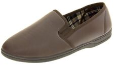 Mens slippers brown for sale  BACUP