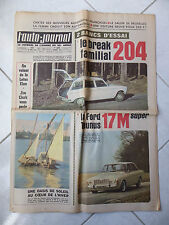 L'Auto-Journal No 394 Peugeot 204 Estate Lotus Elan Ford Taunus 55 10/12 pés comprar usado  Enviando para Brazil