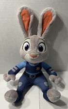 Disney Zootopia Judy Hopps juguete de peluche policía conejo juguete de peluche 18"" sentado Tomy segunda mano  Embacar hacia Argentina