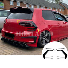 Capa traseira spoiler traseira preta 2012-2015 para VW Golf 7 GTI R GTD MK7 comprar usado  Enviando para Brazil