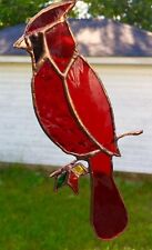 Stained glass cardinal for sale  Whitehall